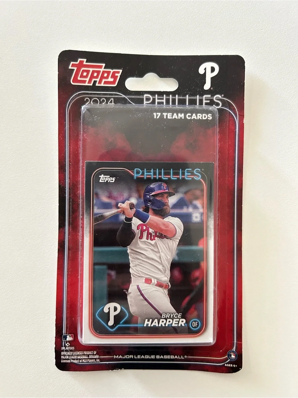 Topps Phillies Bryce Harper Trading Card Pack - Red, White, Blue